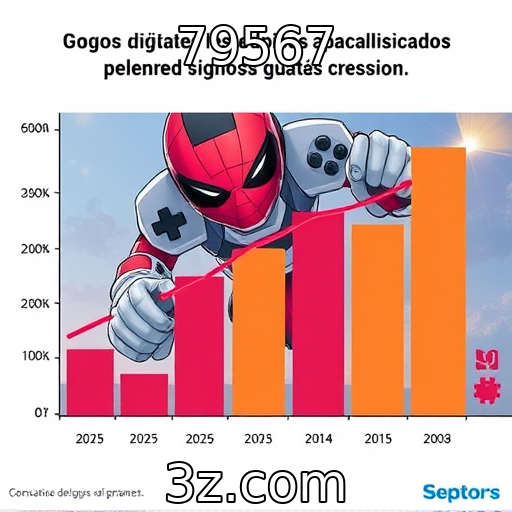 Crescimento do mercado de jogos digitais em 2025